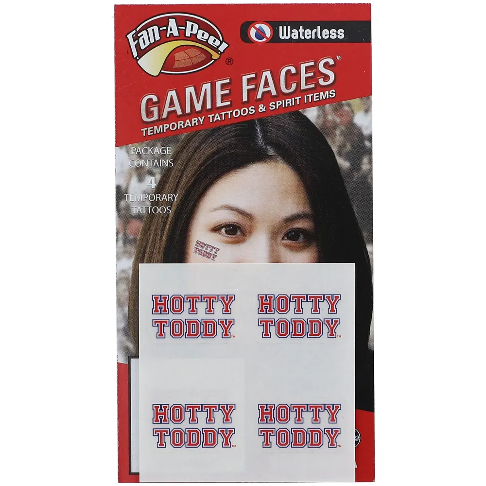 10 Count Rugby Game Face Tattoos Rugby Tattoo Sticker - Temu