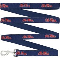 Ole Miss Rebels 6' Regular Dog Leash