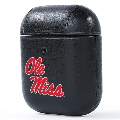 Ole Miss Rebels AirPods Leather Case