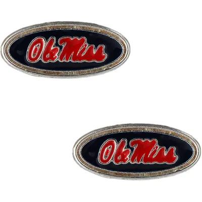 Ole Miss Rebels Logo Earrings