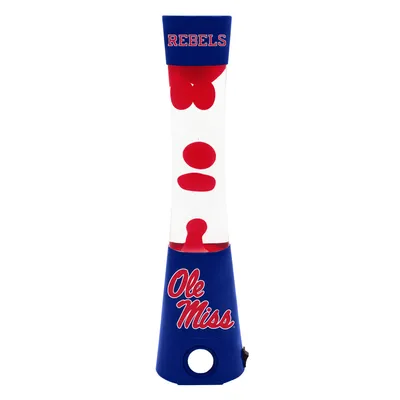 Ole Miss Rebels Magma Lamp with Bluetooth Speaker