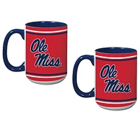 Ole Miss Rebels Two-Pack Alumni Mug Set