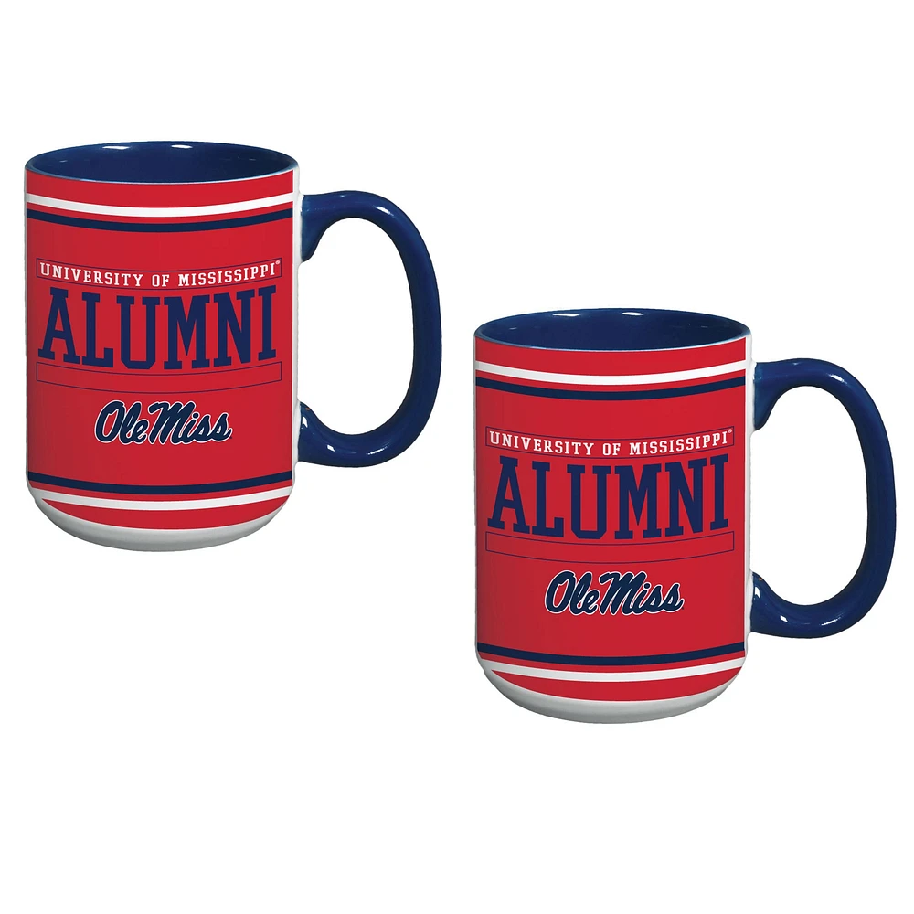 Ole Miss Rebels Two-Pack Alumni Mug Set