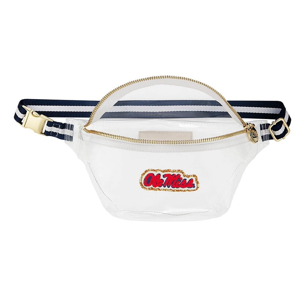 Stoney Clover Lane Ole Miss Rebels Stadium Clear Fanny Pack