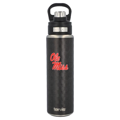 Tervis Ole Miss Rebelles 24oz. Bouteille à large goulot en acier inoxydable Weave