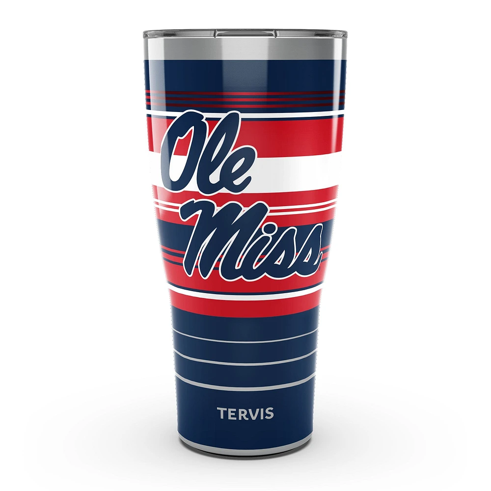 Tervis Ole Miss Rebelles 30oz. Gobelet en acier inoxydable à rayures Hype