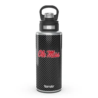 Tervis Ole Miss Rebels 32oz. Carbon Fiber Wide Mouth Water Bottle