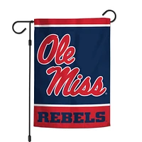 Drapeau de jardin double face WinCraft Ole Miss Rebels 12" x 18"