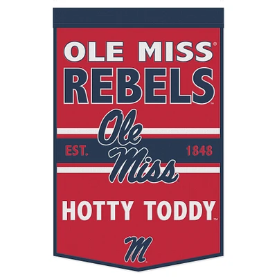 WinCraft Ole Miss Rebels 24" x 38" Slogan Banner