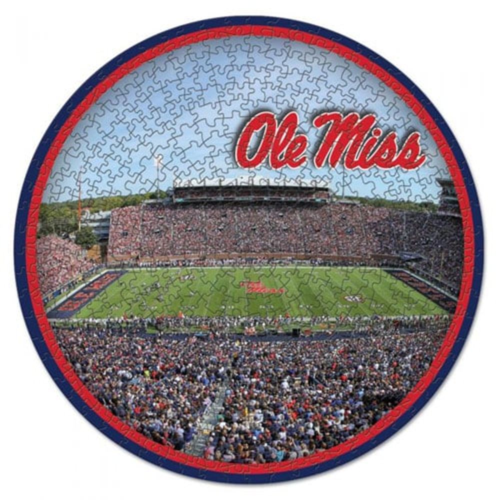 WinCraft Ole Miss Rebels Round 500-Piece Puzzle
