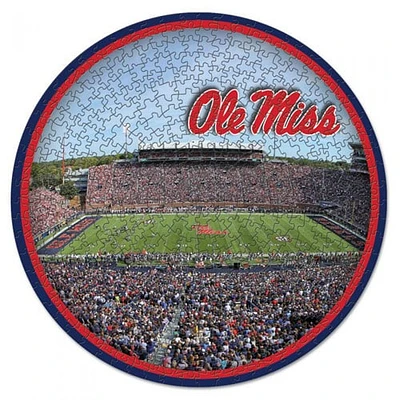 WinCraft Ole Miss Rebels Puzzle rond 500 pièces