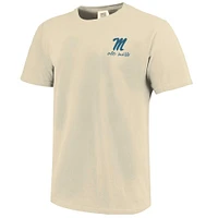 Women's Comfort Colors Natural Ole Miss Rebels Coquette T-Shirt