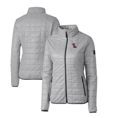 Ole Miss Rebels Cutter & Buck Women's Rainier Eco Insulated Puffer Full-Zip Jacket