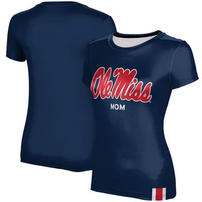 Ole Miss Rebels Women's Mom T-Shirt - Navy