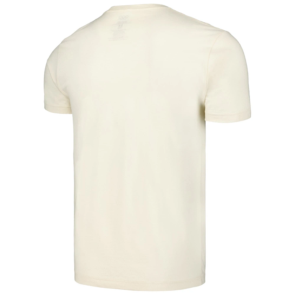 T-shirt naturel du patrimoine olympique des Jeux de Squaw Valley 1960 pour hommes