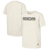 T-shirt naturel du patrimoine olympique des Jeux Mexique de 1968 pour hommes