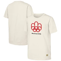 T-shirt naturel du patrimoine olympique des Jeux de Montréal 1976 pour hommes