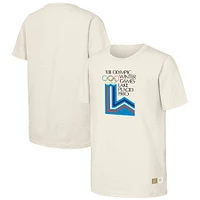 T-shirt naturel du patrimoine olympique des Jeux de Lake Placid pour hommes