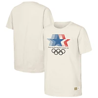 T-shirt naturel du patrimoine olympique des Jeux de Los Angeles 1984 pour hommes
