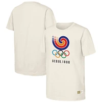 T-shirt naturel du patrimoine olympique des Jeux de Séoul 1988 pour hommes