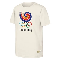 T-shirt naturel du patrimoine olympique des Jeux de Séoul 1988 pour hommes