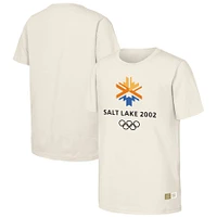 T-shirt naturel du patrimoine olympique des Jeux de Salt Lake 2002 pour hommes