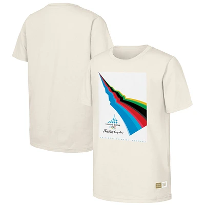 T-shirt naturel du patrimoine olympique des Jeux de Turin 2006 pour hommes