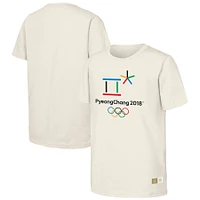 T-shirt naturel du patrimoine olympique des Jeux de PyeongChang 2018 pour hommes