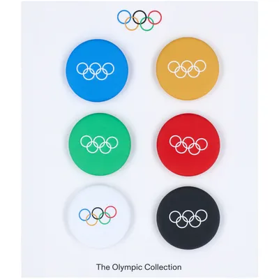 Olympic Games Logo 6-Pack Olympic Collection Badges