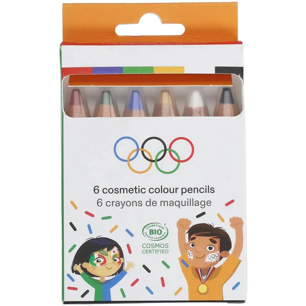 The Olympic Collection 6-Pack Makeup Pencils Set