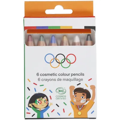 The Olympic Collection 6-Pack Makeup Pencils Set