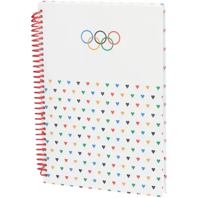 The Olympic Collection Hearts Notebook