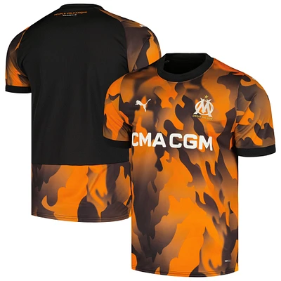 Men's Puma Orange Olympique Marseille 2023/24 Third Replica Jersey