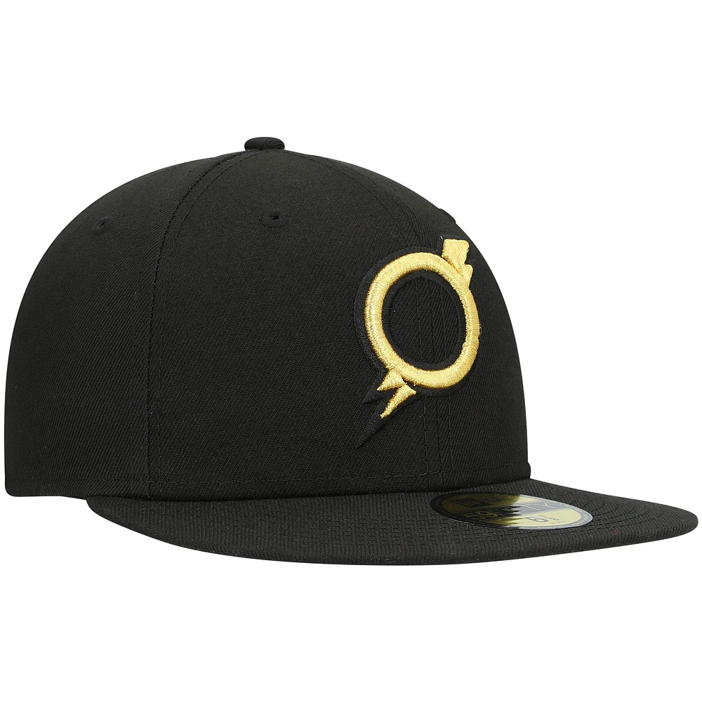 NWE OMASC BLACK ROAD MIB AUTHENTIC COLLECTION 59FIFTY HATMENHIC