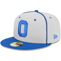 Men's New Era Gray Omaha Storm Chasers Theme Nights Rockets  59FIFTY Fitted Hat