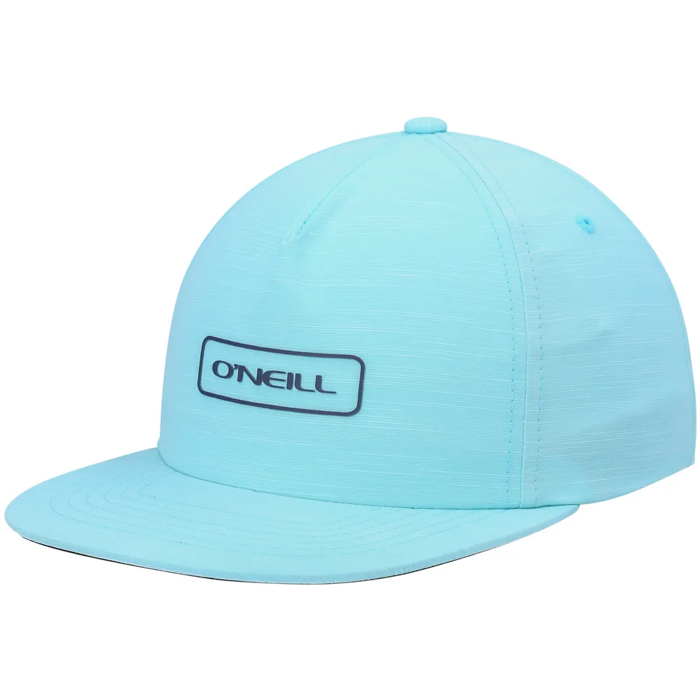 Men's O'Neill Aqua Solid Hybrid Snapback Hat