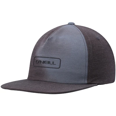 Men's O'Neill Gray Solid Hybrid Snapback Hat