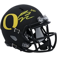 Bo Nix Oregon Ducks Autographed Riddell Speed Mini Helmet  