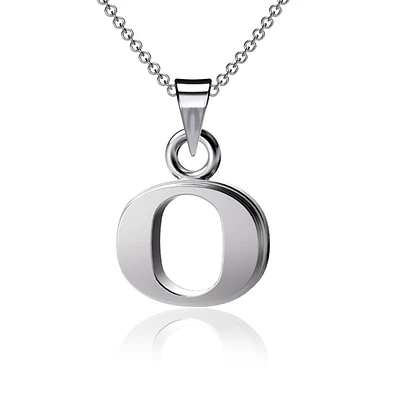 Dayna Designs Oregon Ducks Silver Small Pendant Necklace