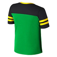 Girls Youth Colosseum Green Oregon Ducks Space Opera T-Shirt