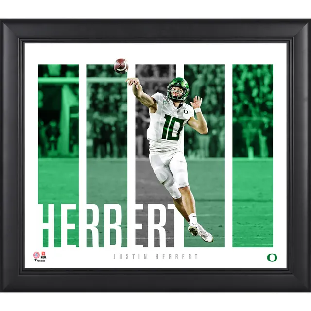 Youth Nike Justin Herbert Green Oregon Ducks 2020 NFL Draft