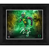 Kayvon Thibodeaux Oregon Ducks Facsimile Signature Framed 16" x 20" Stars of the Game Collage