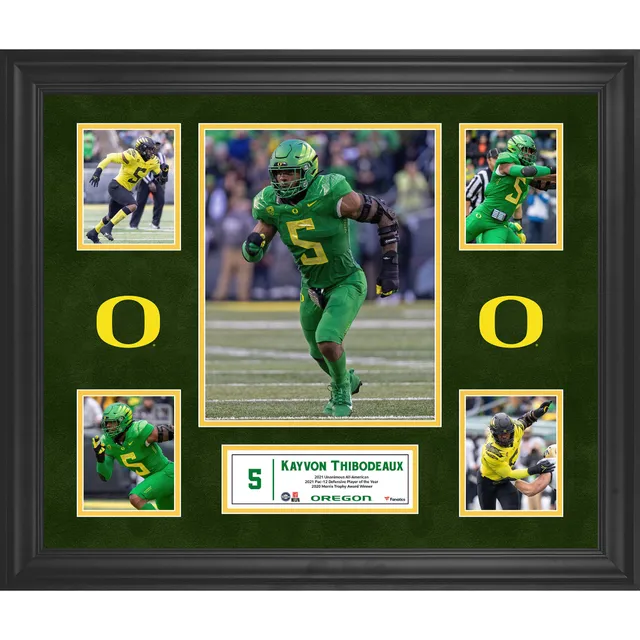 Lids Kayvon Thibodeaux Oregon Ducks Fanatics Authentic 10.5 x 13  Sublimated Player Plaque