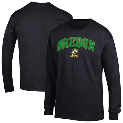 Men's Champion Oregon Ducks Arch Over Logo Long Sleeve T-Shirt