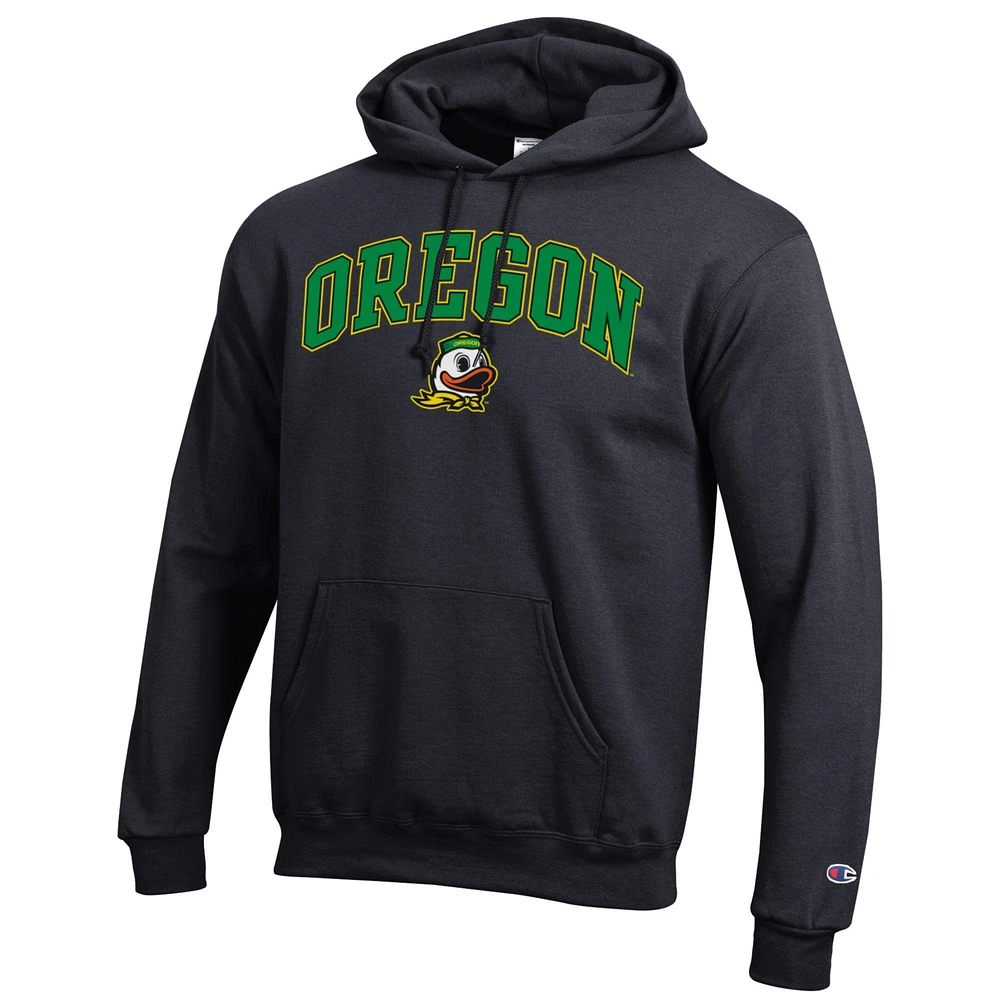 Men's Champion Oregon Ducks Arch Over Logo Pullover Hoodie