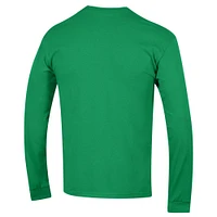 T-shirt à manches longues avec logo Arch Over des Oregon Ducks pour homme, vert champion