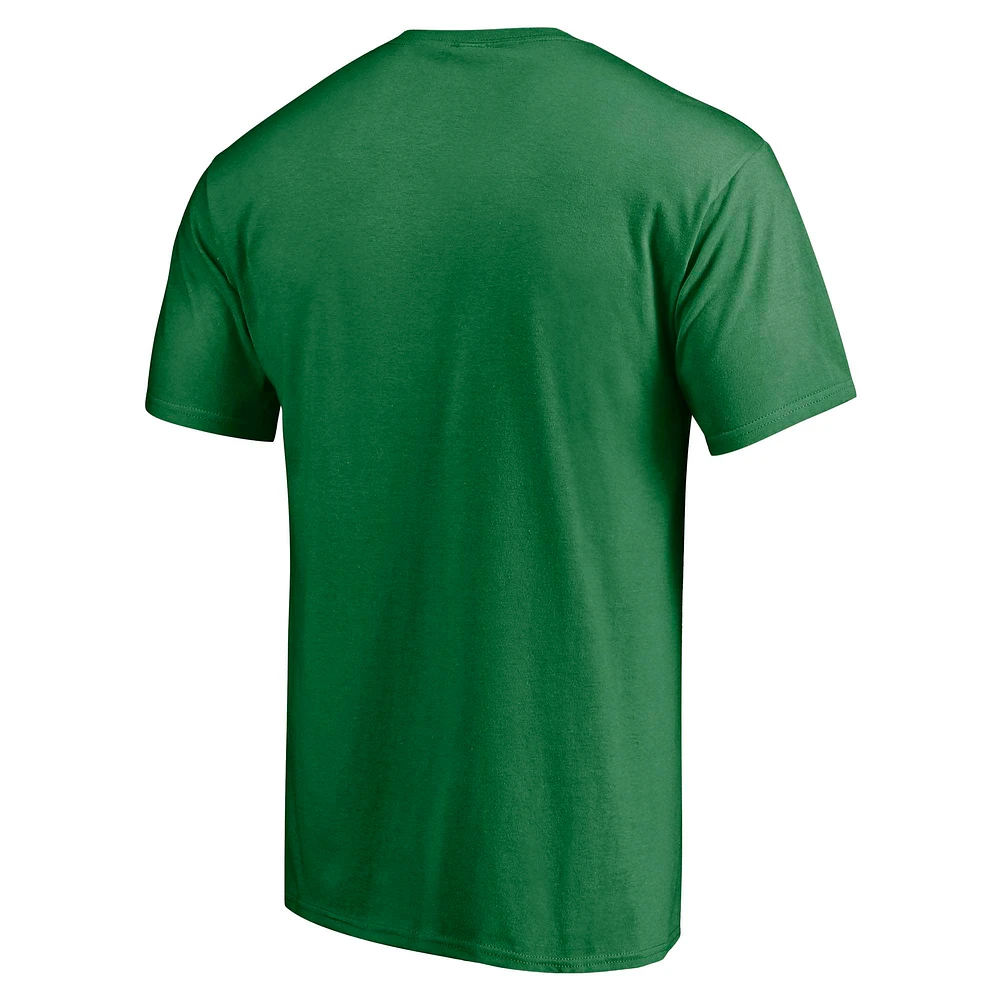 Men's Fanatics  Green Oregon Ducks Block Party Winning Time T-Shirt