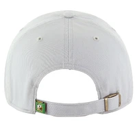 Men's '47 Gray Oregon Ducks Clean Up Adjustable Hat
