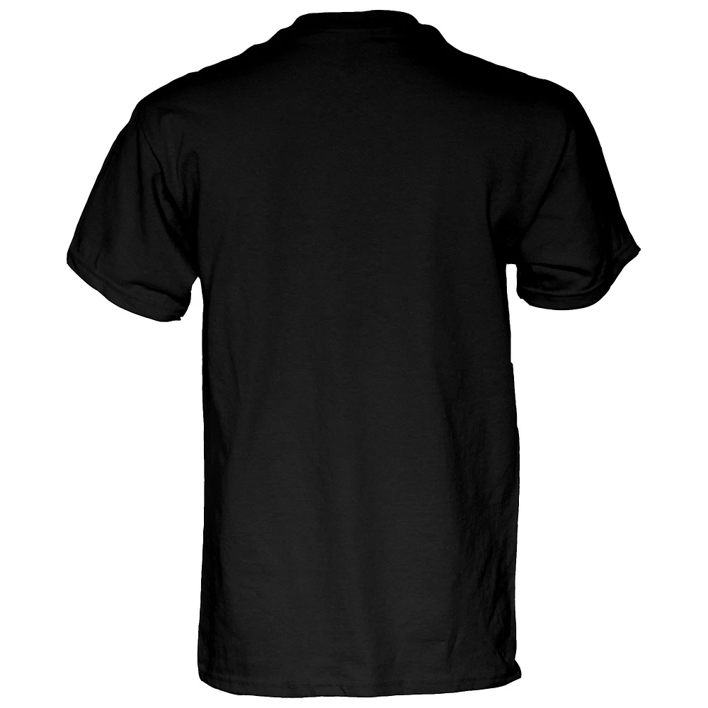 Men's Blue 84 Black Oregon Ducks 2024 Pac-12 Basketball Conference Tournament Champions Locker Room T-Shirt