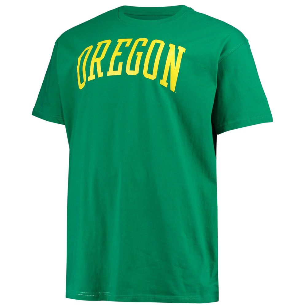 Men's Champion Green Oregon Ducks Big & Tall Arch Team Logo T-Shirt